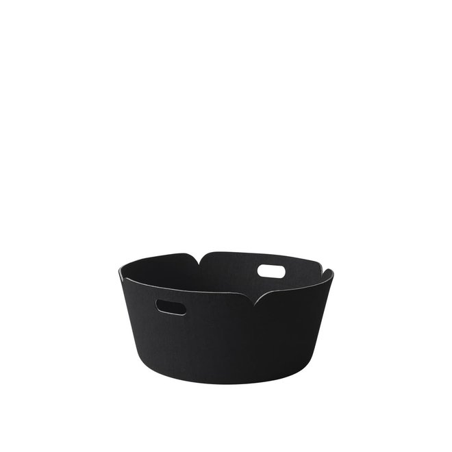 Muuto Restore Round Basket Black