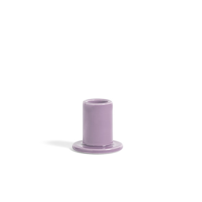 HAY Tube Candleholder S Lilac