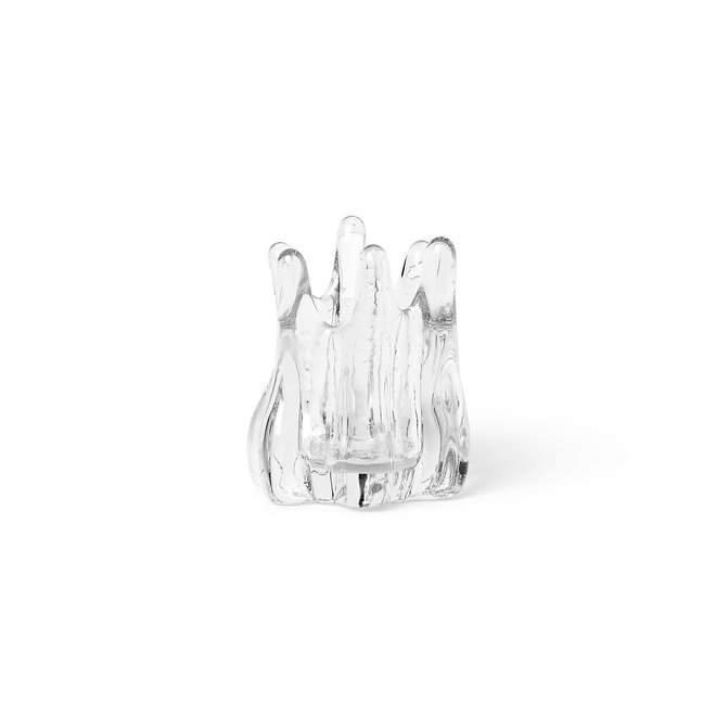 ferm LIVING Holo Tealight Candle Holder Clear