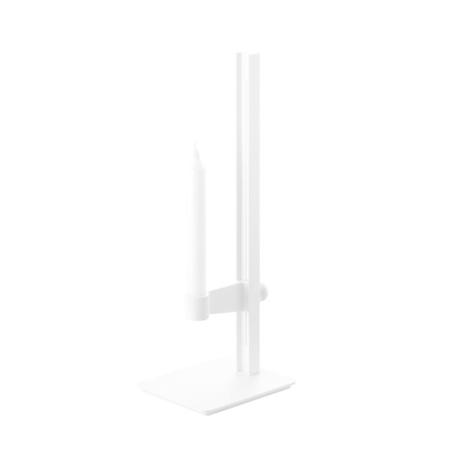 String Museum Candle Holder White