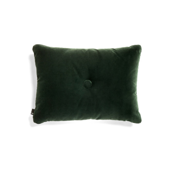 HAY Dot Cushion Soft Dark Green