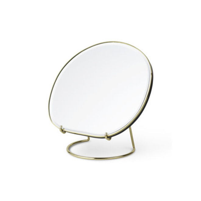 ferm LIVING Pond Table Mirror Brass