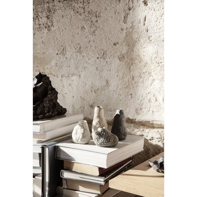 ferm LIVING Vulca Mini Vase Off-white Stone