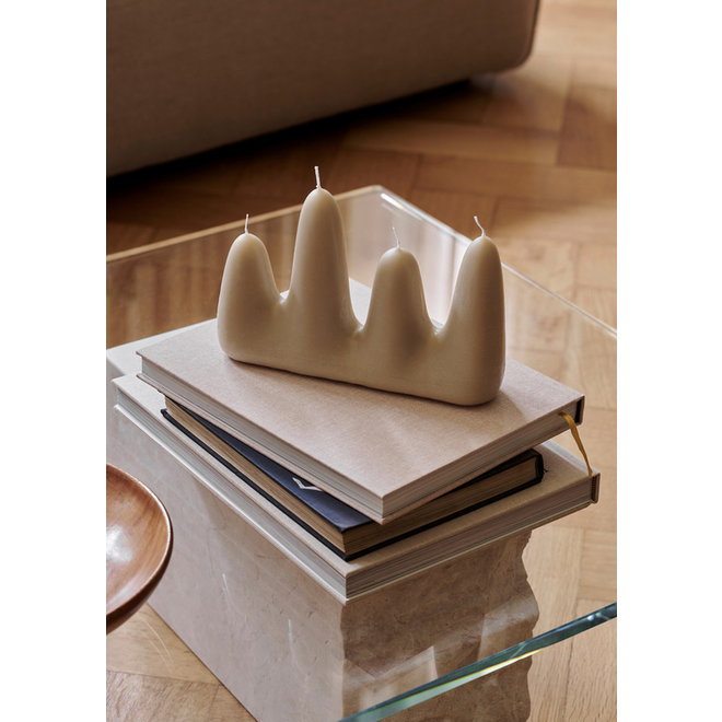 ferm LIVING Stala Candle Sand