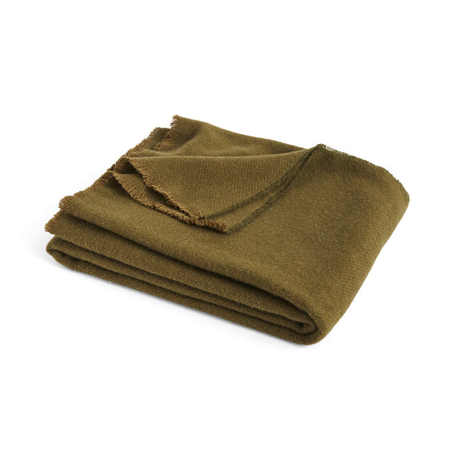 HAY Mono Blanket Olive