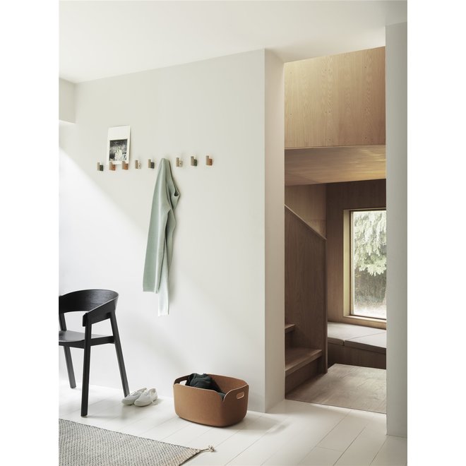 Muuto Attach Coat Hook s/2 Oak/Pale Blue