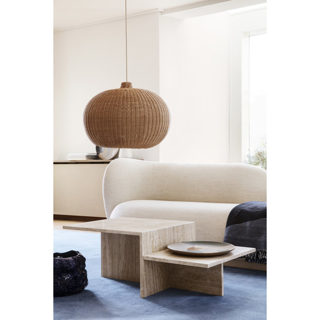 ferm LIVING Distinct Coffee Table Travertine