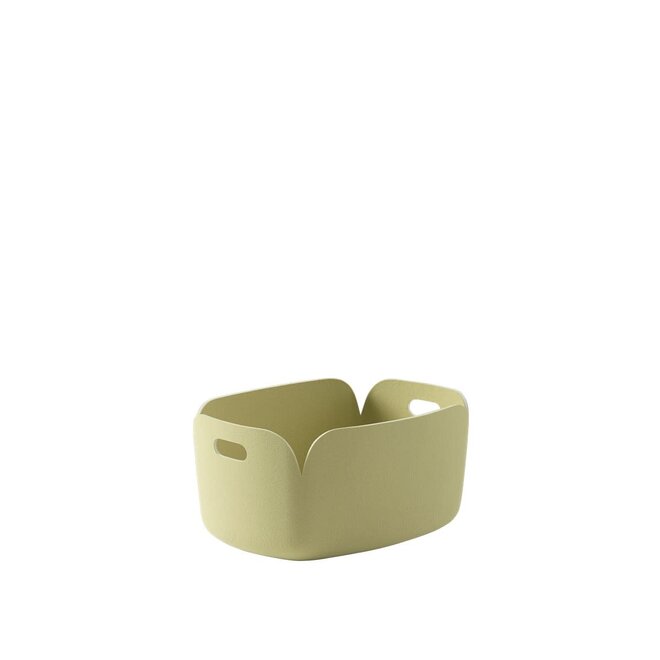 Muuto Restore Basket Beige Green