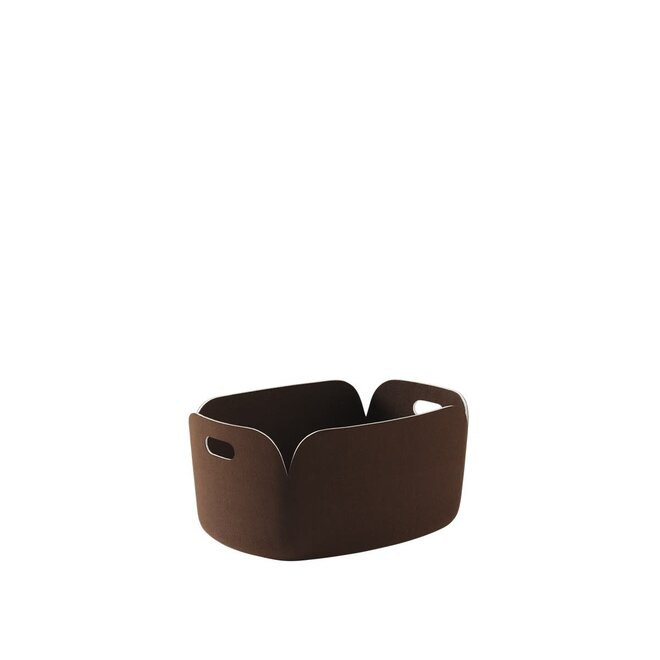 Muuto Restore Basket Dark Brown