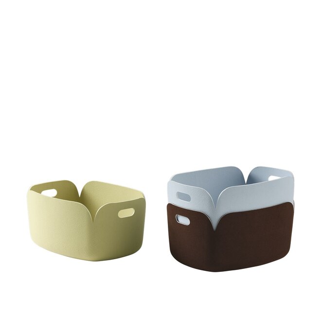 Muuto Restore Basket Dark Brown