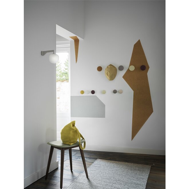 Muuto Dots Wood 6,5cm Stained Dark Brown