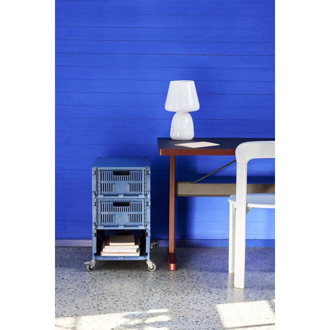 HAY Colour Crate Lid M Electric Blue