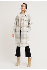 Rut@Circle Becky check coat