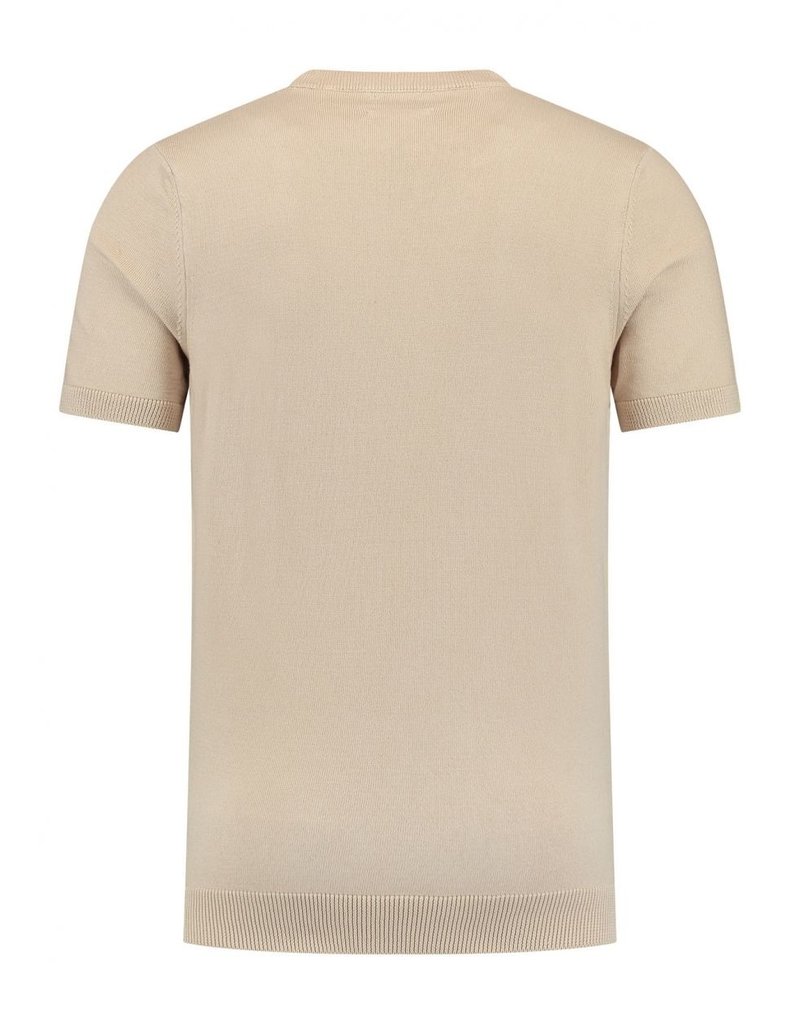 Circle of Trust - Brace Knit Tee, Oatmeal