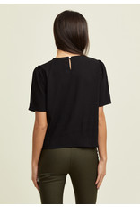 Rut@Circle Cornelia Puff Top - Black