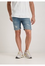 Circle of Trust - Connor Denim Short,  pacific blue