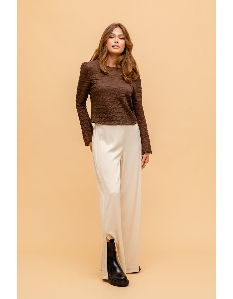 Rut@Circle - Zoe blouse, brown