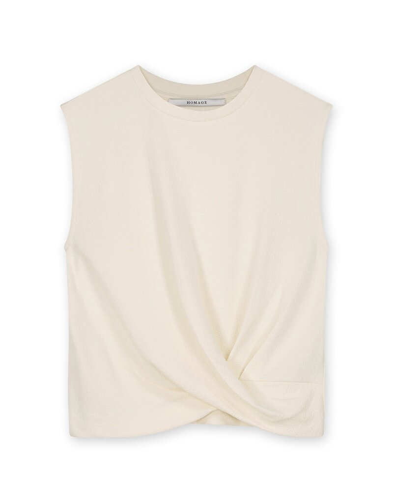 Homage - Structured Top with Knot Detail