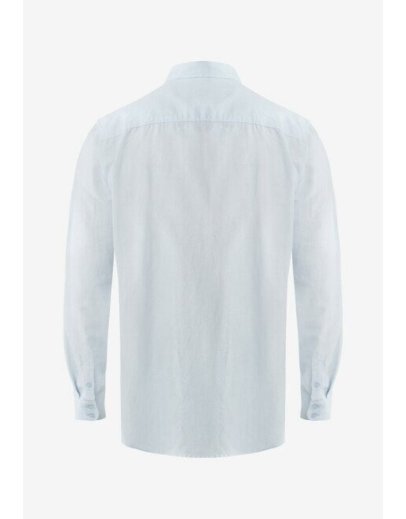 MEXX -  Basic Linen Shirt, Sky Blue