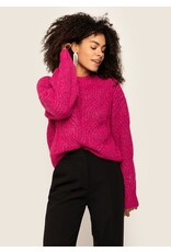 Freebird Icons - Kathleen Pullover, Pink Melange