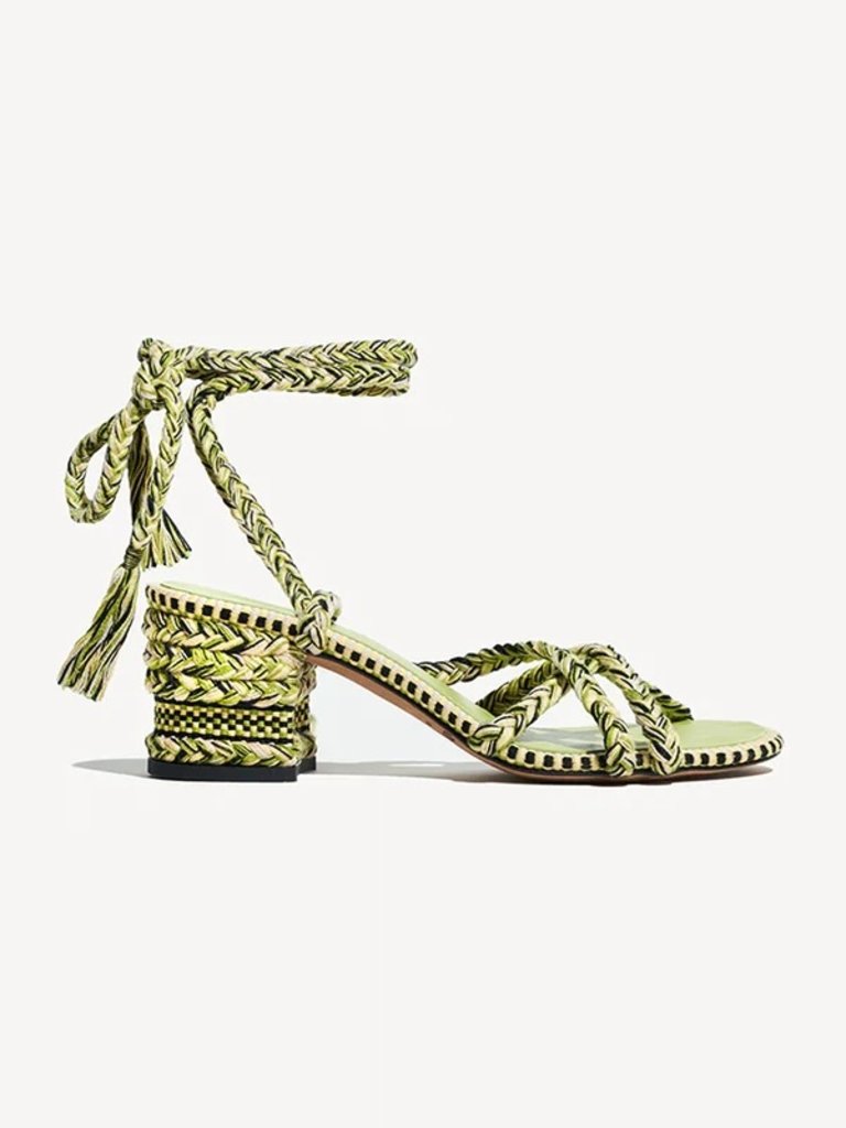 Amambaih Paris Isabel sandal / Green