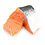 NOORSE ZALMFILET MET VEL - PER 100GRAM