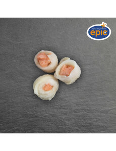  SCHAR ROLLETJES MET ZALM - PER ZAK 800GR