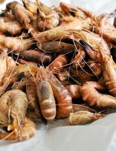  ONGEPELDE NOORDZEE GARNALEN - PER 100GRAM