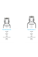 Fill Me Flasche Origami Boats 6dl
