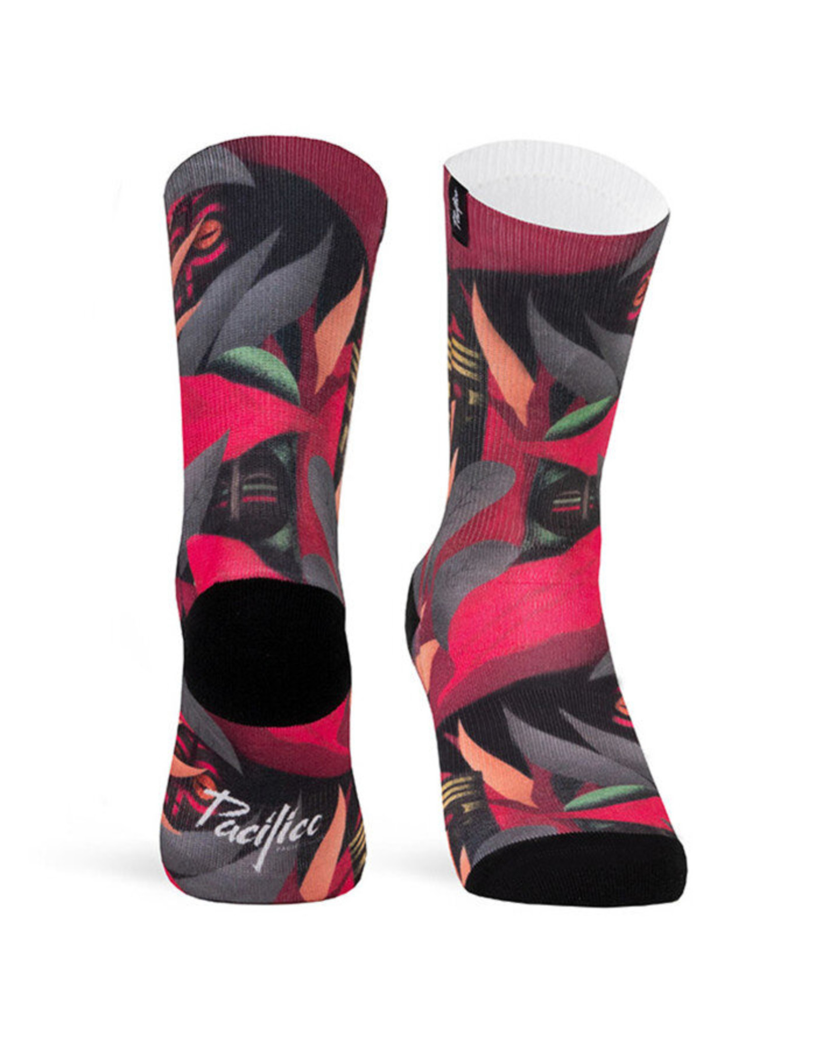 Pacific and Colors Socken Tribe Red Gr. 37-42