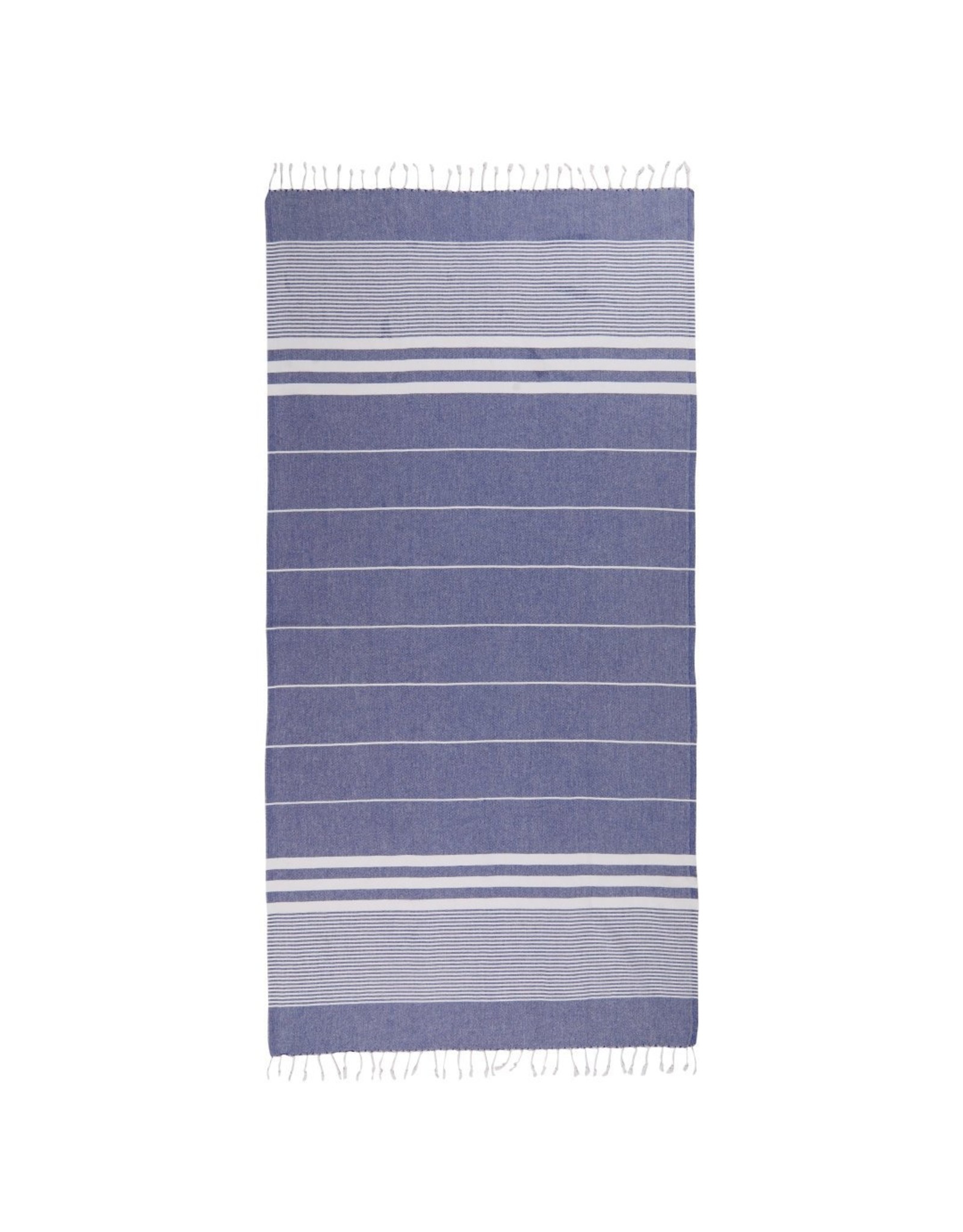 Towel to go Malibu blue 100%BW oeko tex