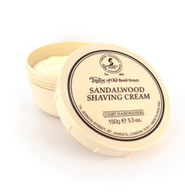 Taylor of Old Bond Street Scheercreme 150g Sandalwood Taylor of Old Bond Street Scheercreme 150g Sandalwood