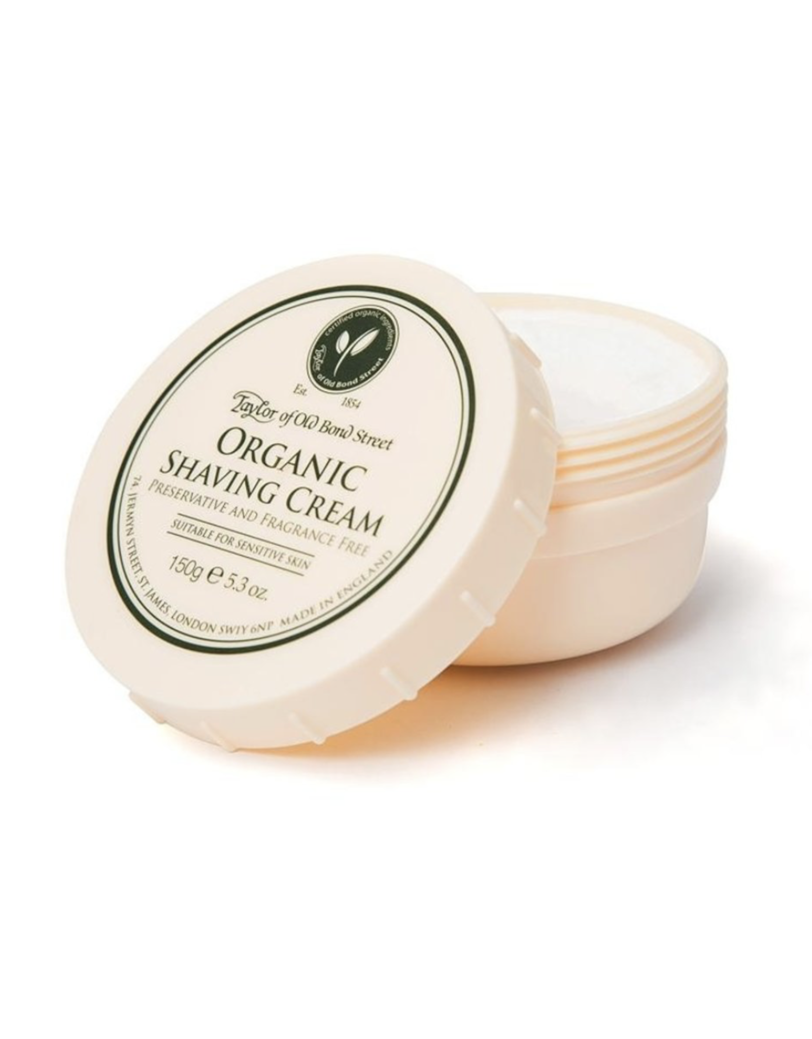 Taylor of Old Bond Street Scheercreme 150g Organic