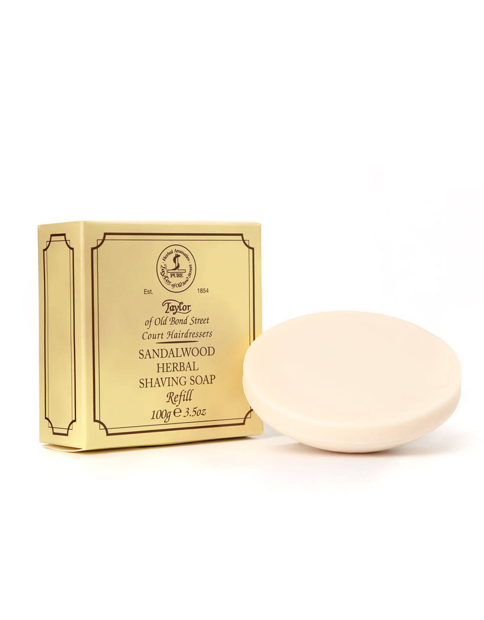 Taylor of Old Bond Street Handzeep 100g Navulling Sandalwood