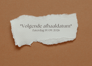 Volgende afhaaldatum