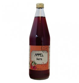 Fles appel-kersensap 75cl