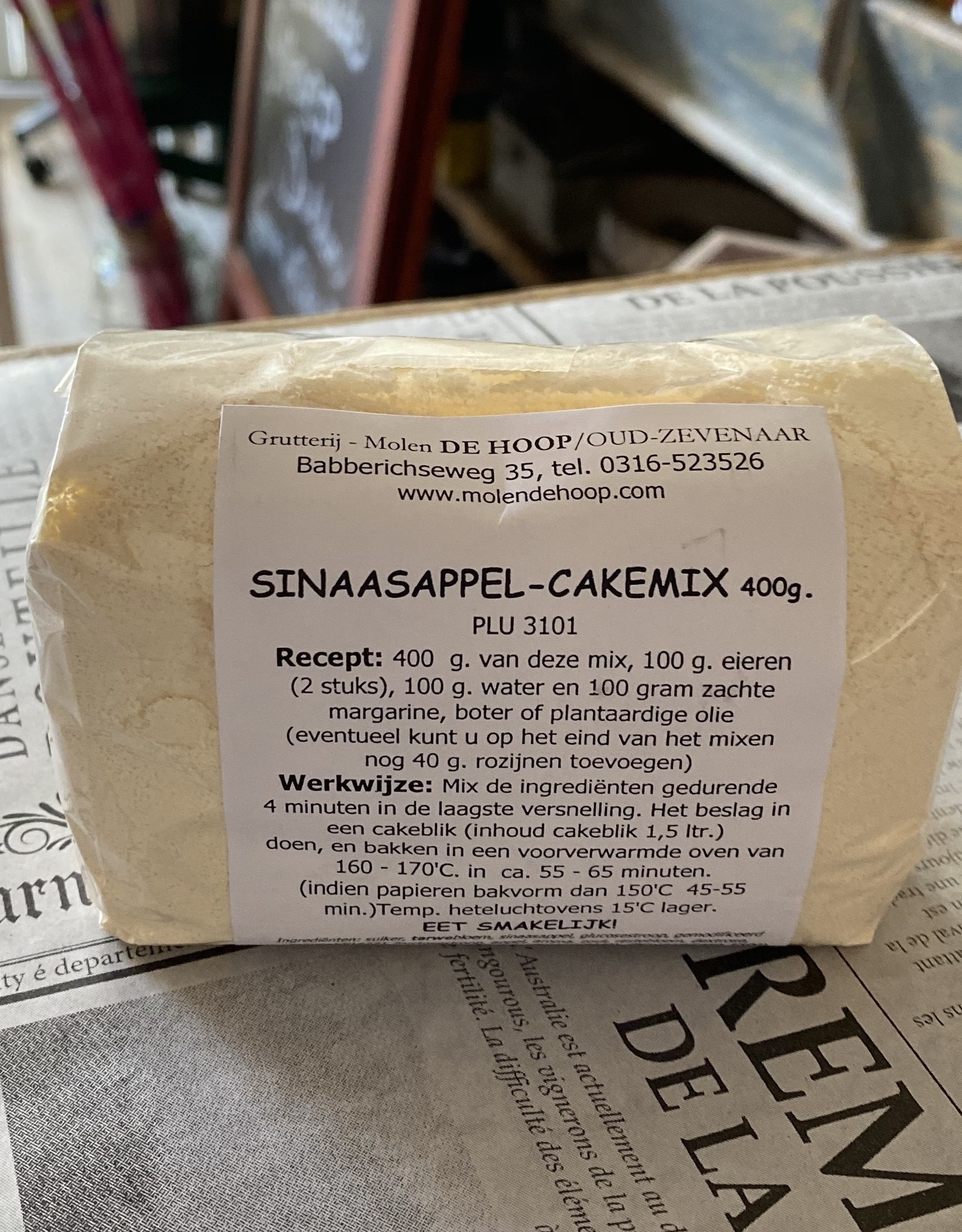 Grutterij Molen de Hoop Sinaasappelcake