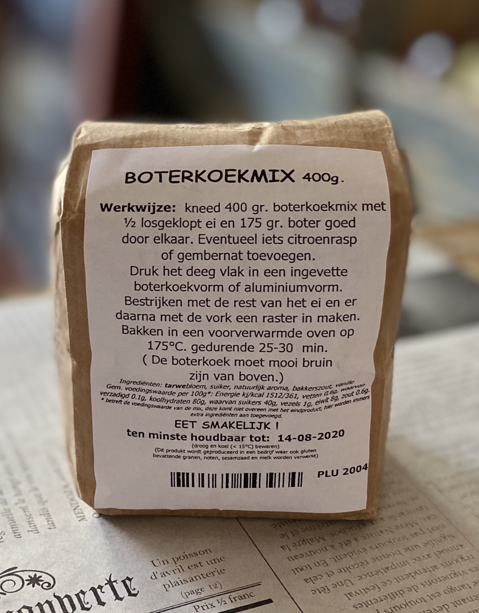 Grutterij Molen de Hoop Boterkoekmix