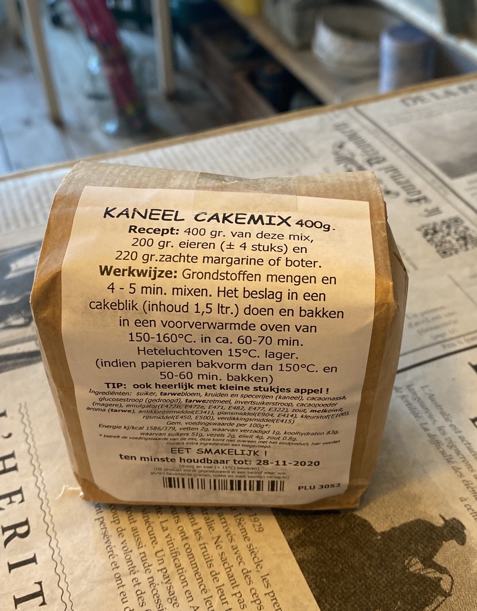 Grutterij Molen de Hoop Kaneel Cakemix