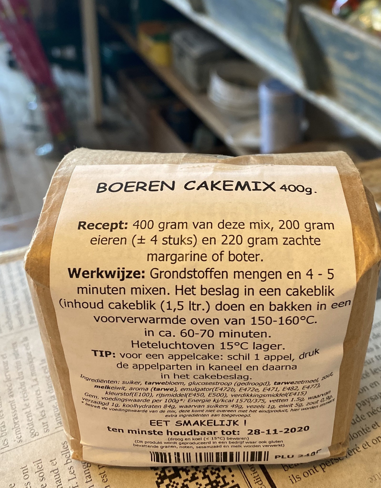 Grutterij Molen de Hoop Boerencakemix