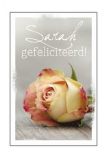 Sarah gefeliciteerd geurzak