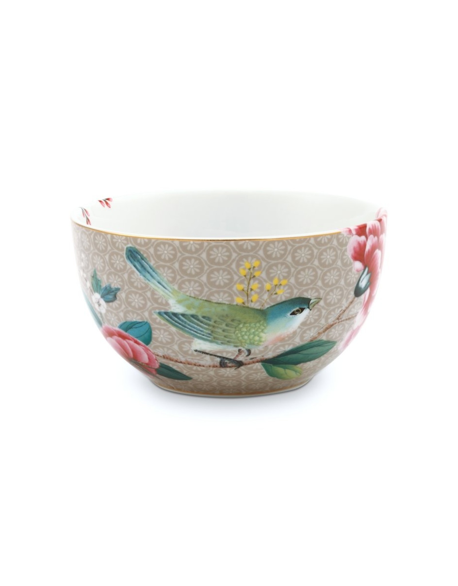Pip Studio Bowl Blushing Birds khaki
