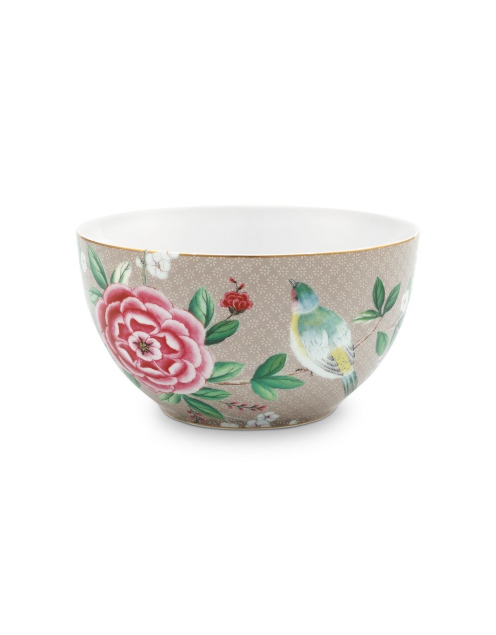 Pip Studio Bowl Blushing Birds khaki