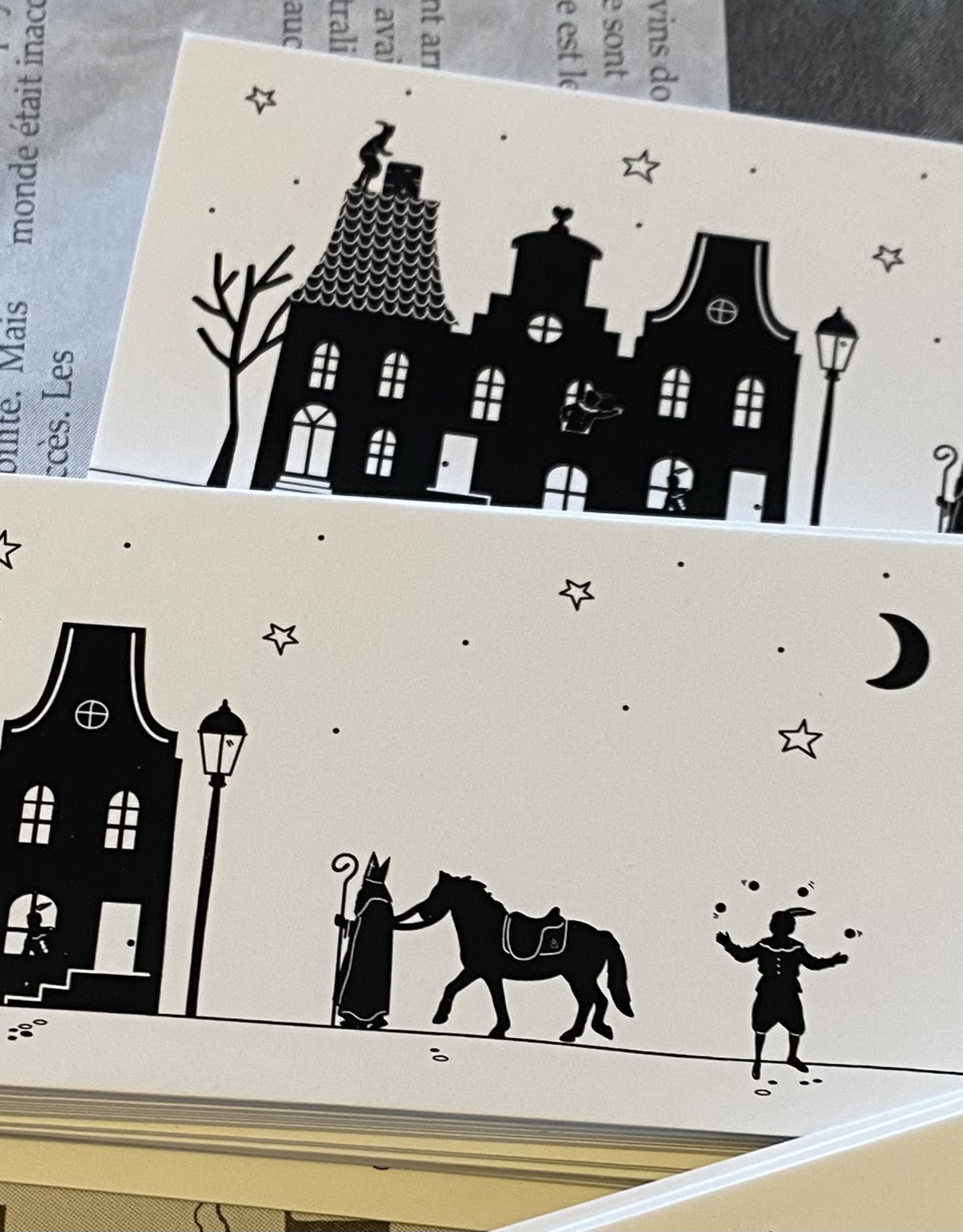 Voeg een (gratis) Sinterklaaskaartje toe (met berichtje)