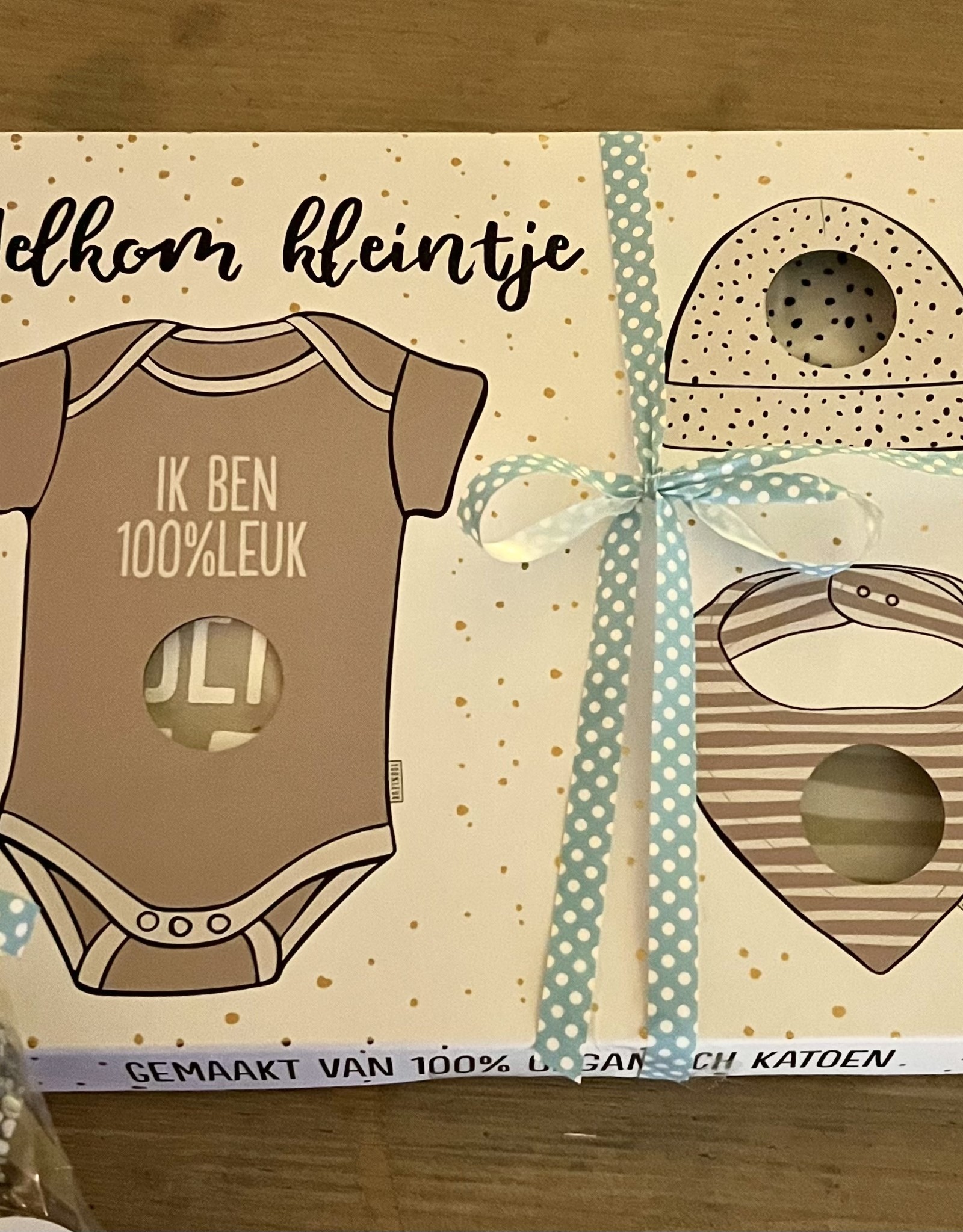 Babypakket Neutraal in brievenbusdoosje