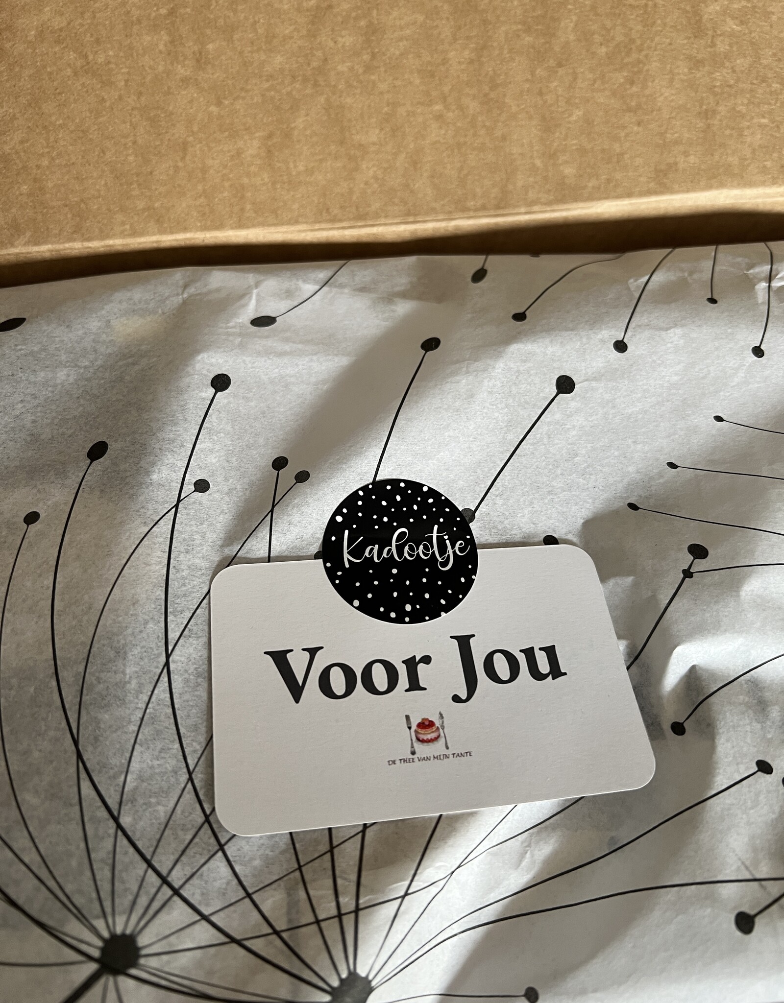 Brievenbuscadeau - Troost zaaien Veer en Moon