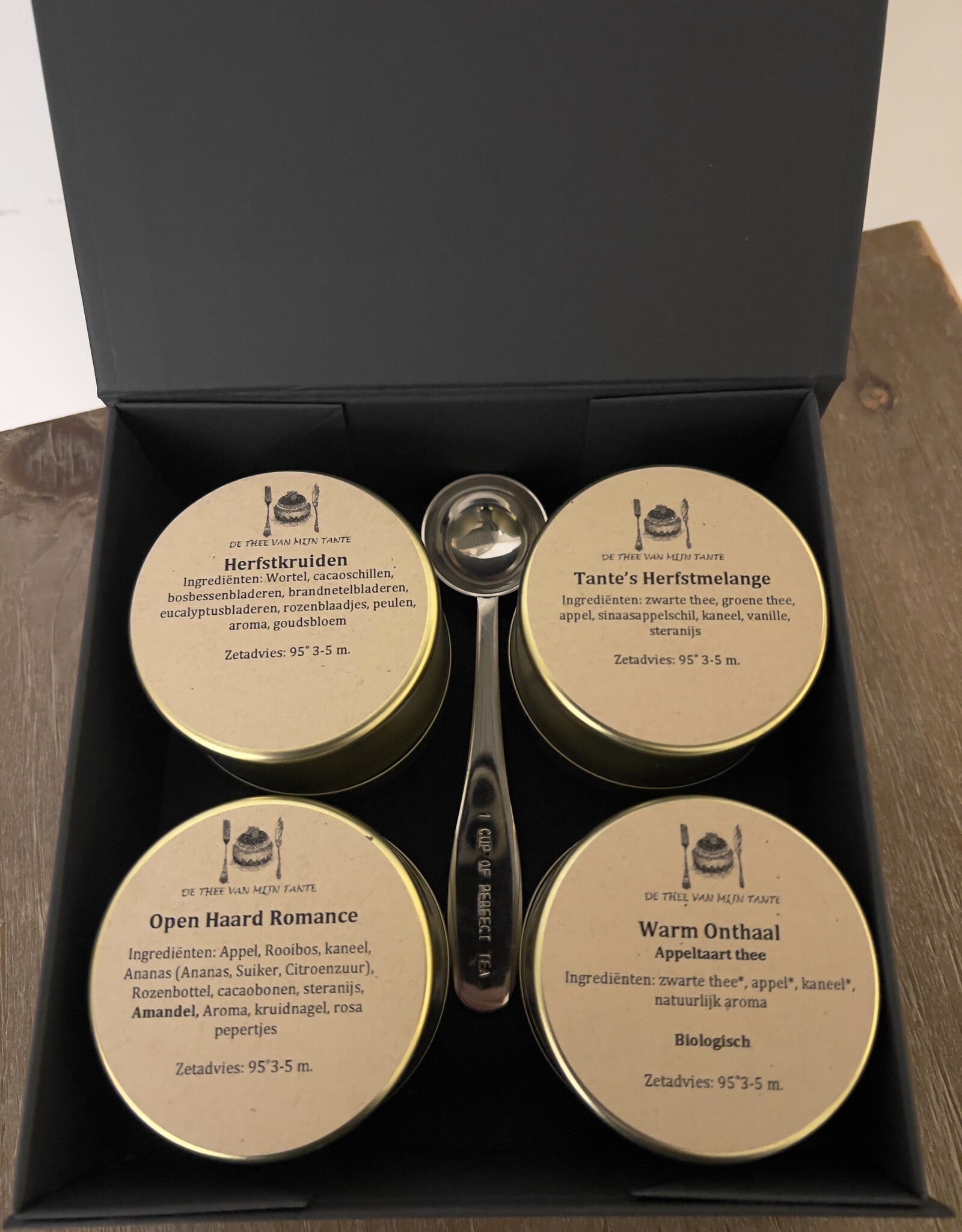 Theedoos - Herfst  -  4 theesoorten