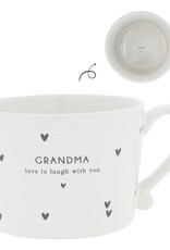 Bastion Collections Mok - Grandma, love to laugh with you