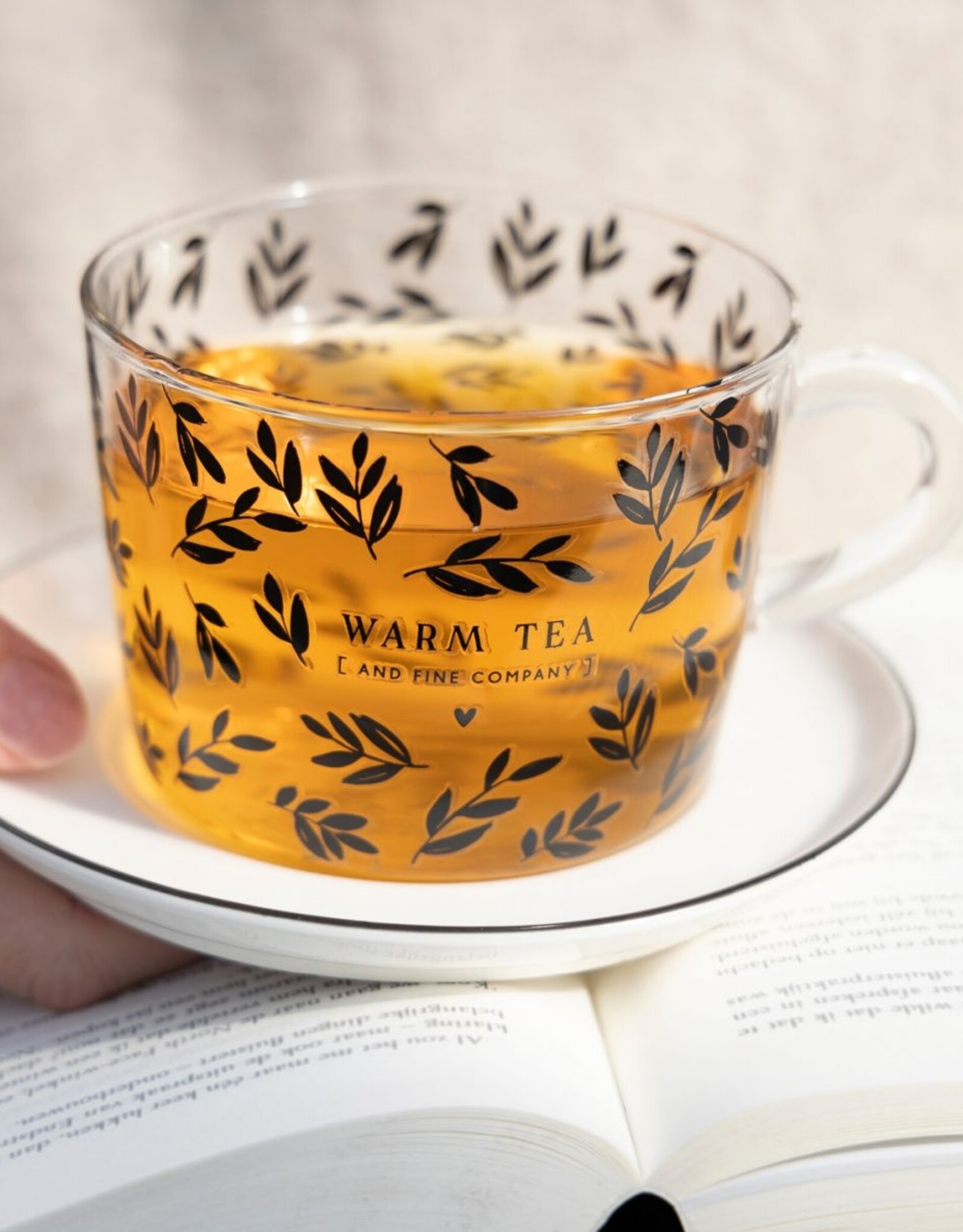 Bastion Collections Theeglas - Warm Tea