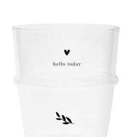 Bastion Collections Waterglas "Hello Today"